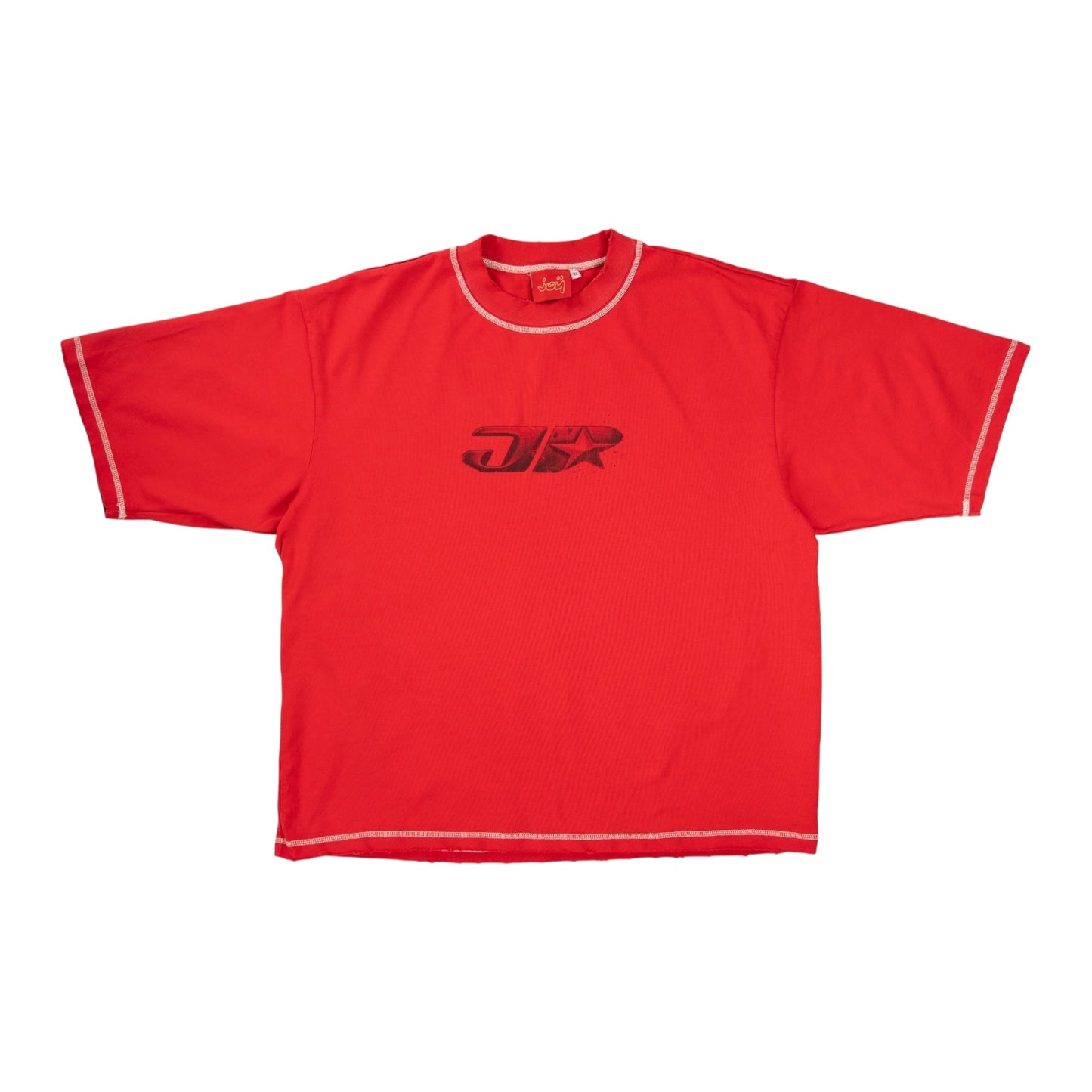 Distressed JP T - RED