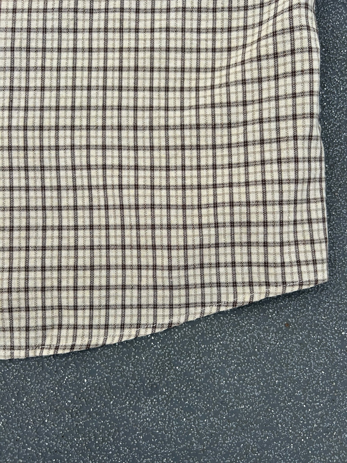 Cropped Checkered Shirt